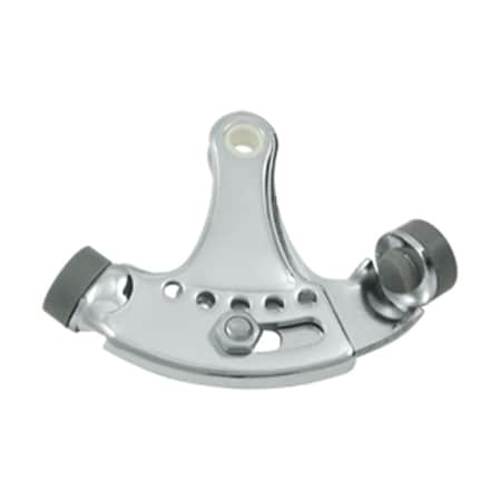 Patioplus Adjustable Hinge Mounted Pin Stop, Bright Chrome - Solid PA569658